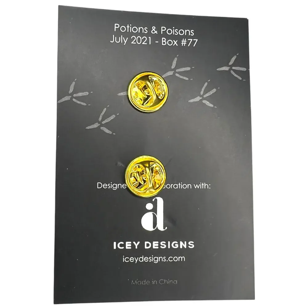 OwlCrate This Poison Heart Enamel Pin - July 2021 